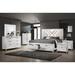 Willa Arlo™ Interiors Borel Platform 6 Piece Bedroom Set in White | 67.25 H x 85.5 D in | Wayfair C24F819BB90046E88249511A712183D3