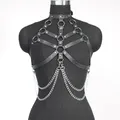 Ceinture de ventre en cuir pour femmes corps sexy ceinture EquiWaist avec ceinture EquiSFP bijoux