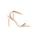 Charlotte Russe Sandals: Tan Print Shoes - Women's Size 9 - Open Toe