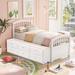 Pine Wood Twin Size Platform Bed Frame with 6 Drawers, Eco-Friendly Construction, Ideal for Kids