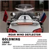 Goldwing Zubehör Hinten Air Deflektor Windabweiser für Honda Goldwing 1800 Gold Flügel GL1800