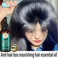 Haar schnell wachsen Haarpflege ätherisches Öl natürliche Ingwer Haarwuchs Produkte Serum Haarpflege