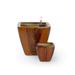 2-Pack Smart Self-watering Square Cone Planter Pot