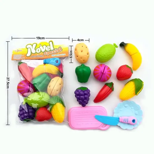 Kinderspiel haus Spielzeug geschnitten Obst Plastik Gemüse Küche Babys piel Kinderspiel zeug so tun