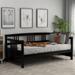 Modern Simple Solid Wood Daybed, Twin Size Platform Bed Frame