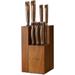 Chicago Cutlery 12-Piece Forged Knife Wood Block Set, Almond-Silver