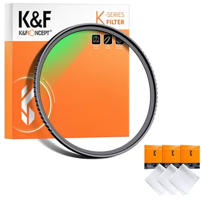 K&F Concept UV-Filter-Kameraobjektiv MC mit mehreren widerstandsfähiger Beschichtung für Canon DSLR Len 37 mm 49 mm 52 mm 58 mm 62 mm 67 mm 77 mm 82 mm 86 mm