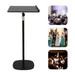 Classroom Acrylic Podium Presentation Stand Height Adjustable Church Desk Presentation Standing Black