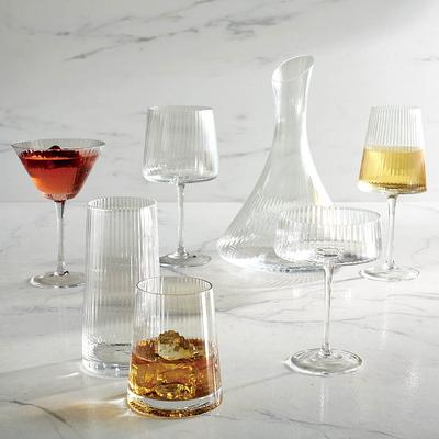 Set of 2 Empire Glasses - Clear, Clear Highball Tumblers - Frontgate