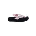 Reef Sandals: Slip-on Wedge Casual Pink Shoes - Kids Girl's Size 1