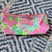 Lilly Pulitzer Bags | Lilly Pulitzer For Estee Lauder Cosmetic Pouch | Color: Green/Pink | Size: Os