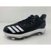 Adidas Shoes | Adidas Icon Bounce Womens Size 7.5 Softball Cleats Black/White Low Top Cg5189 | Color: Black | Size: 7.5