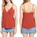 Anthropologie Tops | Anthropologie |Astr The Label| Nwot Eyelet Side Tie Wrap Tank Saffron Red Medium | Color: Orange/Red | Size: M