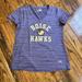 Under Armour Tops | Boise Hawks Baseball Womens Purple Under Armour V Neck Athletic Loose Heat Gear | Color: Purple | Size: S