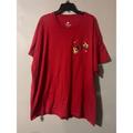 Nike Shirts | Nike Shirt Adult 2xl Red Short Sleeve The Nike Tee Graphic Logo Embroidered Rare | Color: Red | Size: Xxl