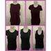 Athleta Tops | Athleta T-Shirt & Tank-Tops Size Xs Lot Of 5 | Color: Black/Blue/Tan | Size: Extra Small