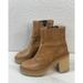 Free People Shoes | Free People James Chelsea Boot Almond Leather Tan Size 37.5 | Color: Brown/Tan | Size: 7.5