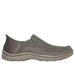 Skechers Men's Slip-ins Relaxed Fit: Expected - Cayson Sneaker | Size 11.0 Extra Wide | Khaki | Textile | Vegan