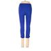 Adidas Active Pants - Mid/Reg Rise: Blue Activewear - Women's Size Small