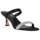 Nine West Women's Shimme Heeled Sandal, Black 001, 7 UK