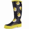 Regatta Womens Cosy High Floral Wellington Wellies Boots - Yellow - 5 UK