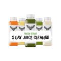 Rebel Kitchen Cleanses- Fresh Start, 5 Day Juice Cleanse- Cold Pressed- Organic Juice Cleanse- Made in the UK- 25 x 500ml- Cold Pressed Organic Juices- Frozen for your Convinience