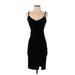 Forever 21 Cocktail Dress - Bodycon: Black Solid Dresses - Women's Size Small