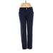 Lilly Pulitzer Casual Pants - High Rise Straight Leg Boyfriend: Blue Bottoms - Women's Size 6