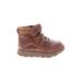 OshKosh B'gosh Boots: Brown Color Block Shoes - Kids Boy's Size 4