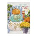 Evergreen Enterprises, Inc Happy Fall Stacked Pumpkins 2-Sided Polyester 18 x 13 in. Garden Flag | 18 H x 12.5 W in | Wayfair 14L11137