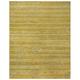 Yellow 102 x 66 x 0.33 in Area Rug - Red Barrel Studio® Timeo Floral Hand Knot Oriental Area Rug, Cream Gold/Silver, 5Ft-6In X 8Ft-6In | Wayfair