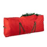 The Holiday Aisle® Waterproof Christmas Tree Storage Bags for 9-Foot Disassembled Artificial Trees in Red | 29 H x 65 W x 15 D in | Wayfair