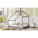 Isabelle & Max™ Aldyn Canopy Bed Wood in Gray | 73 H x 56 W x 78.7 D in | Wayfair 3C0F8A13401143EC881561AF89BAD4DF