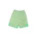 Under Armour Athletic Shorts: Green Color Block Activewear - Women's Size Small