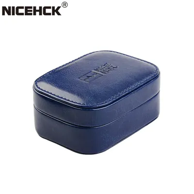 NiceHCK Wasserdichte tragbare magnetische Headset-Aufbewahrungsbox, hochwertige PU-Kopfhörertasche, Image