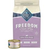 Freedom Natural Grain Free Cat Food Indoor Kitten Food Bundle - Dry Cat Food and Wet Cat Food Chicken (5-Lb Dry Food + 3Oz Cans 24Ct)