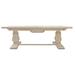 90" Light Brown Rectangular Solid Wood Butterfly Leaf Dining Table