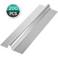 SKYSHALO PEX Heat Transfer Plates 200/Box Radiant Heat Transfer Plates 2Ft PEX Aluminum Heat Transfer Plates 1/2Inch Heat Transfer Plates for PEX Tubing