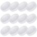 12Pcs Plant Saucer Plastic Plant Pot Tray Round Plant Drip Tray for Home Indoor Planter