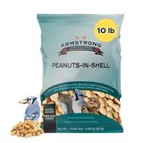 Armstrong Wild Bird Food Peanuts-In-Shell Bird Seed 10lbs