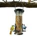 Act Now! Gomind Hummingbird Feeder Hanging Bird Feeder Bird Feeder for Backyard Wild Bird Feeder Outdoor Hanging Windproof Ball Type Bird Feeder