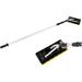 Happytools Telescoping Snow Roof Rake 21â€™ Lightweight Aluminum Snow Removal Tool with Extendable Pole and Poly Blade for Metal Roof Asphalt Roof Car and Solar Panel