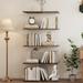 Sttoraboks 4 Tier Display Cabinet, Bookshelf, Collection Book Case, Floor Standing Bookcase