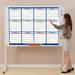 QTOCIO Home Decor 2024 Wall-mounted Double-sided Glued Erasable Wall Calendar Wall-mounted Calendar