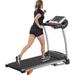 Easy Folding Treadmill for Home Use 1.5HP Electric Running Jogging & Walking Machine with Device Holder & Pulse Sensor 3-Level Incline Adjustable Compact Foldable