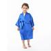 CSCHome Toddler Satin Robes Flower Girl Bath Robes Solid Color Simulation Silk Robe Long Sleeve Girls Robes 12m-8Y