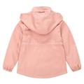 Mrat Children s Hooded Windproof Jacket Boys Girls Hooded Jacket Cotton Lining Warm Windproof Jacket Kids Full Zip Drawstring Coat Raincoat Tops 3-4 Years