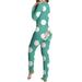 Shldybc Womens Pajama Sets Sexy Deep V Neck Butt Flap Pajamas Onesie Sexy Bodycon Bodysuit Long Sleeve Onepiece Jumpsuit Rompers - Fall/Winter Clearance