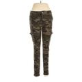 Denim Co Cargo Pants - Mid/Reg Rise: Green Bottoms - Women's Size 8