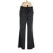 Ann Taylor LOFT Dress Pants - Super Low Rise Boot Cut Boot Cut: Gray Bottoms - Women's Size 4